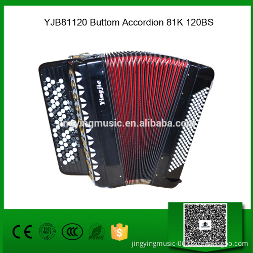 YJB81120 Buttom Accordion 81K 120BS